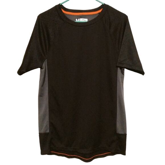 SPORTS ESSENTIALS ShockDry T-Shirt Black Size M – Moisture-Wicking Performance - Picture 1 of 4